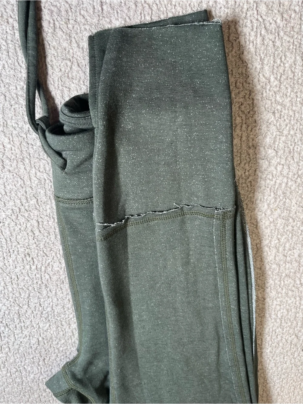 A New Day Olive Green Speckled Joggers - Size Medium - Picture 15 of 16